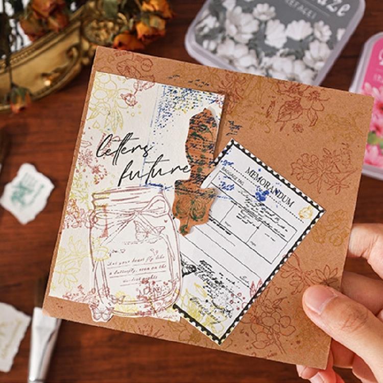 Cotton Neutral Ink Stamp Pad for Artistic Stamping Scrapbooking with Shatter Resistant ABS Housing Multiple Color