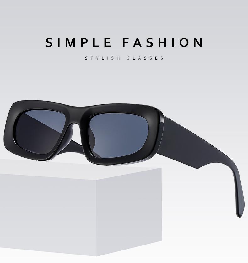 New Fashion Sunglasses Men Small Frame Thick Legs Personality Outdoor Sunscreen Sports Sun Glasses Female UV400
