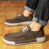 Men's Suede Leather Casual Shoes Retro Brown Moccasins Men High Quality Shoes Light Comfortable Driving Flats Sapatos Masculinos