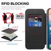 Fashion Wallet Magnetic Shockproof Protection for iPhone 17 Pro Max 16 15 Clear Back Cover Leather Flip 2 In 1 Case