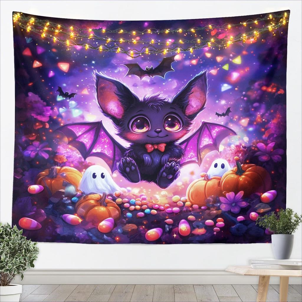 Chinese Dragon Kids Tapestry,Sakura Flowers Waterfall Natural Wall Tapestries,Girls Boys Room Decor,Cherry Blossom Lake Romantic
