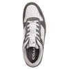 Coach C201 Leather Round Toe Lace-Up Low-Top Sneakers Men Sneakers White Gray CW709-XBT
