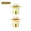 Flower Design Pop-Up Basin Drain Stopper (3-Pack)