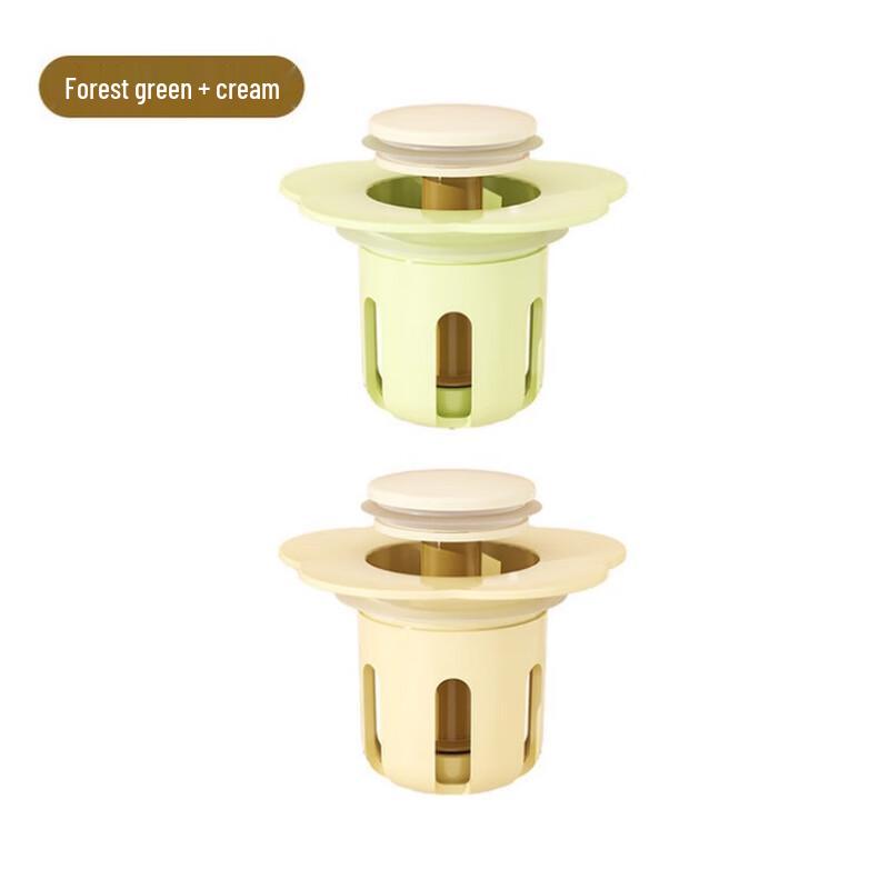 Flower Design Pop-Up Basin Drain Stopper (3-Pack)