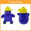 Grimace Shake Yellow Hat Plush Toy Cartoon Animal Design 18cm Height Customizable