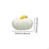 Clear Pumpkin Paperweight Decor Paper Weights Harvest Props Simulated Vegetable Decoration for
