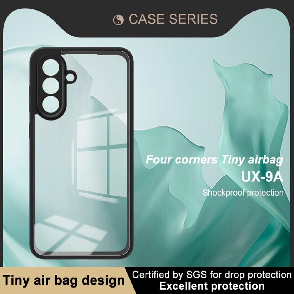 IMAK UX-9A Series for Samsung Galaxy A56 5G Clear Case TPU PC Phone Cover Reinforced Corners