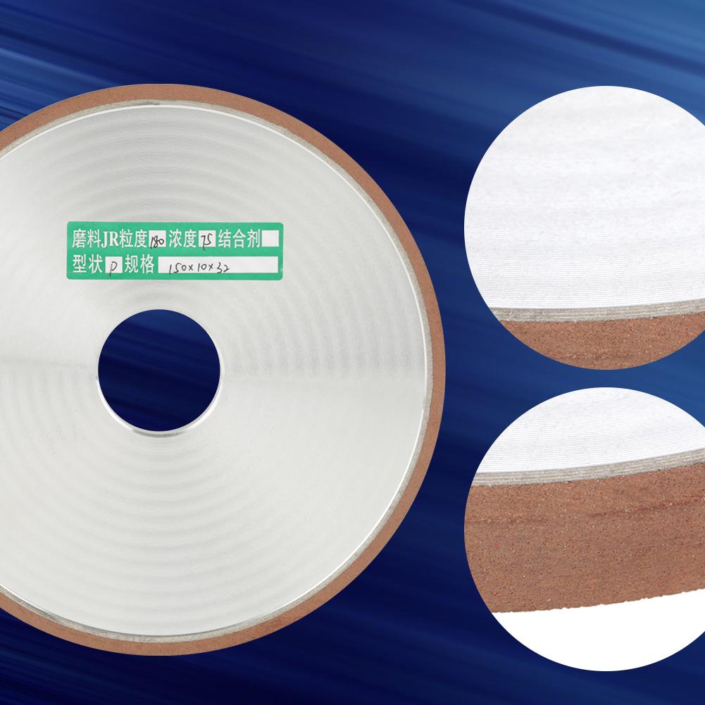 1Pcs 150*32*10mm Diamond Resin Grinding Wheel Disc for Cutter Grinder Polishing Grit 180
