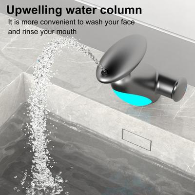 LED Faucet Pull-down Bathroom Sink Faucet 360 Degree Rotating Nozzle Adjustable Single Handle Countertop Basin Tap