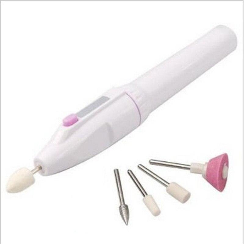 

1 компл. 5 в 1, электрическая машина для полировки ногтей, портативные насадки для дизайна ногтей, мини-электрическая шлифовальная машина, инструмент для красоты ногтей