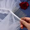 Romantics Short White Veil Light Weight Bride Breathable Veil Adjustable Veils Unique Fashion Accessories