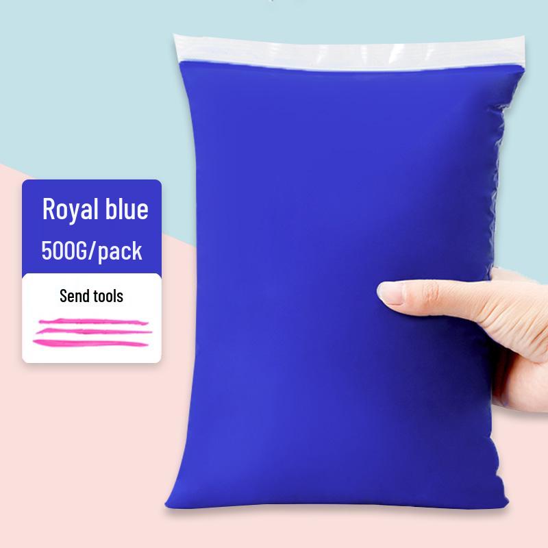 500g White Clay Play Dough for Children - DIY Craft Material for Kindergarten