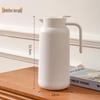 Large Capacity Glass Liner Thermos Flask - Insulated Hot Water Bottle for Home and Office