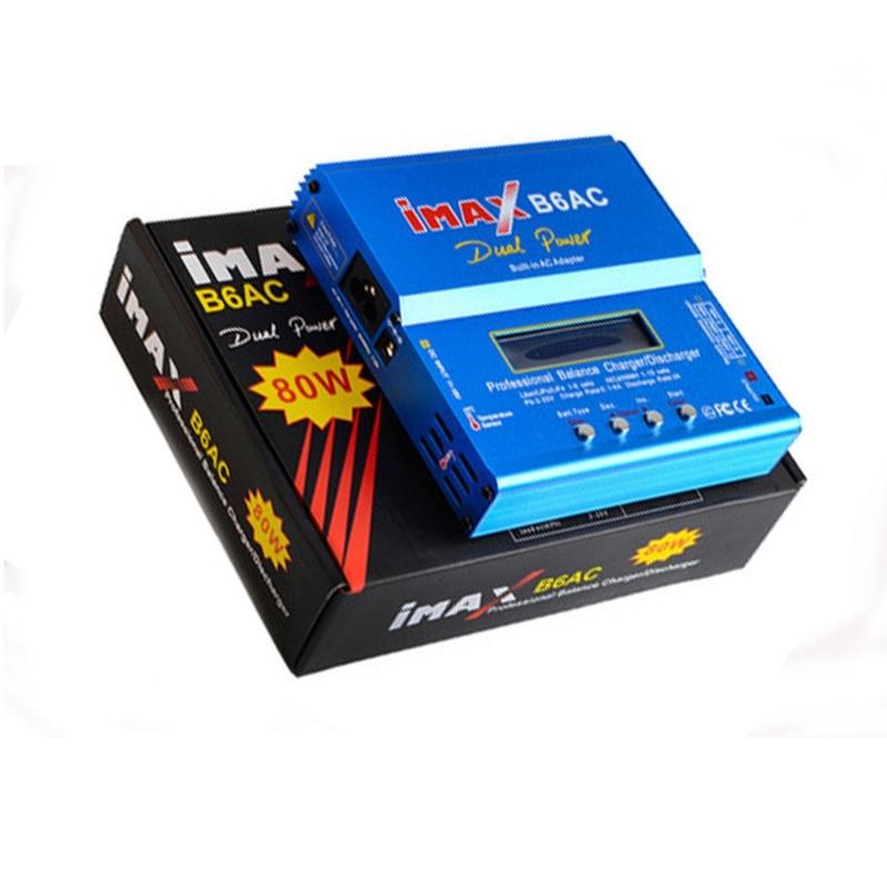 Battery Balance Charger Discharger for NiMH/NiCD/LiPO/LiFe Battery Packs Charger 7.4V -14.8V Output Imax B6AC Charger