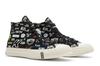 Men's Sneakers Converse Chuck Taylor All Star 70 Hi Kith 10 Year Anniversary Black Black/Black/Egret