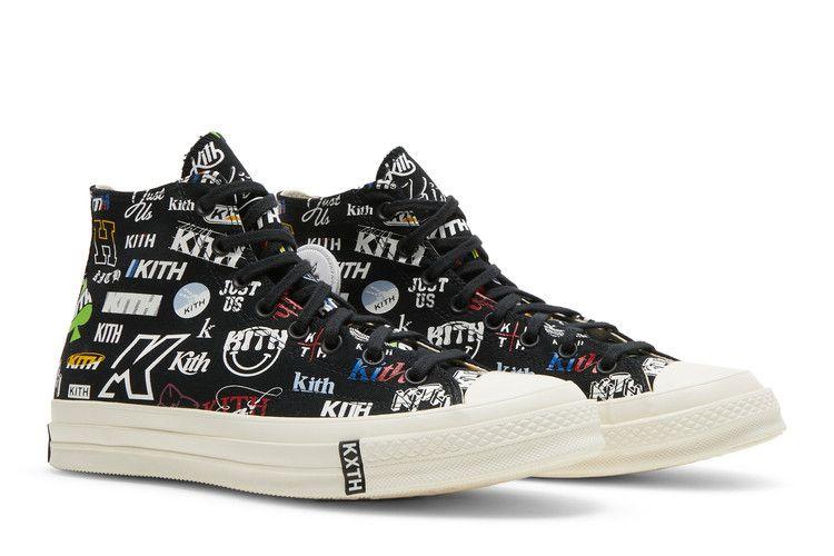 Men's Sneakers Converse Chuck Taylor All Star 70 Hi Kith 10 Year Anniversary Black Black/Black/Egret