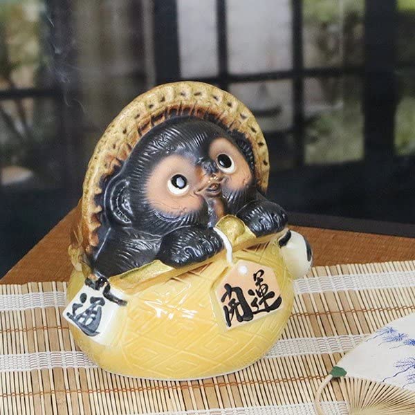 

Кошелек Shigaraki ware желтый енот средство от комаров [kr-0040]