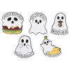 Fun Whimsical And Cartoon Ghost Brooch Stylish And Personalized Gift For Enthusiasts Halloween