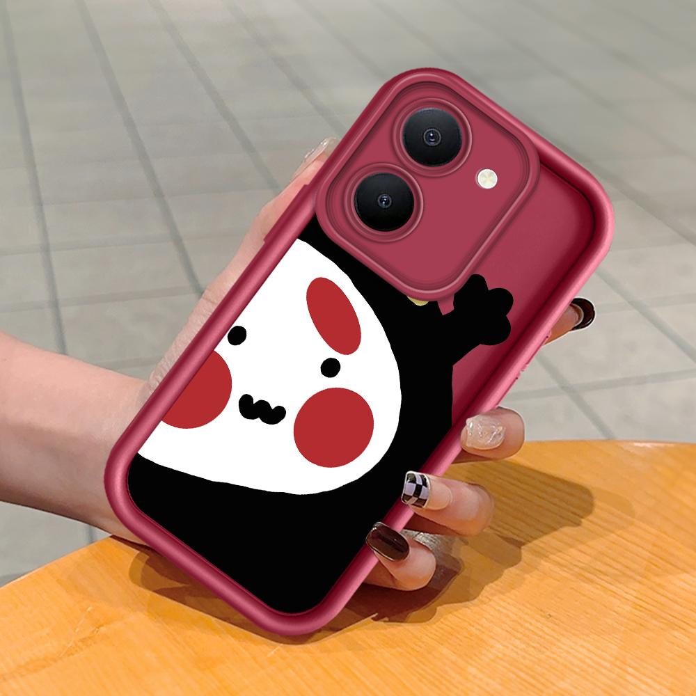 Miękki silikonowy kwadratowy wzór drabinkowy Obudowa telefonu Pełna obudowa aparatu Odporna na wstrząsy gumowa obudowa do Vivo