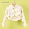 Pure Cotton Postpartum Shoulder Protector: Long Sleeve Warm Shawl for Pregnant Women and New Mothers.