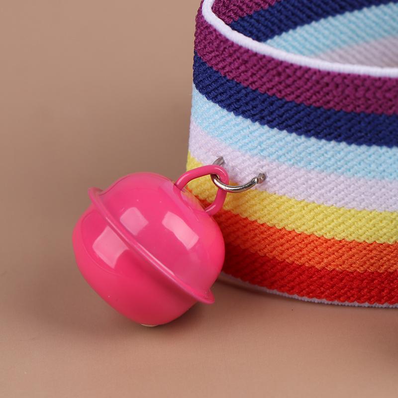 Children'S Wrist Elastic Ribbon Performance Rainbow Wrist Strap Stage Performance Wrist Bell