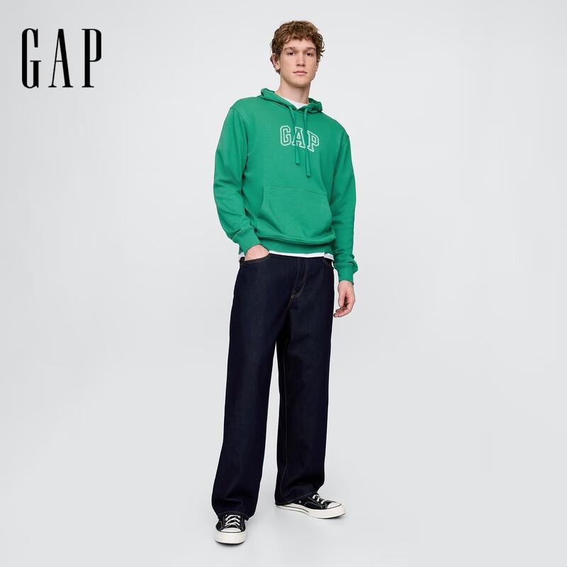 Gap Unisex Logo Drawstring Hooded Sweatshirt