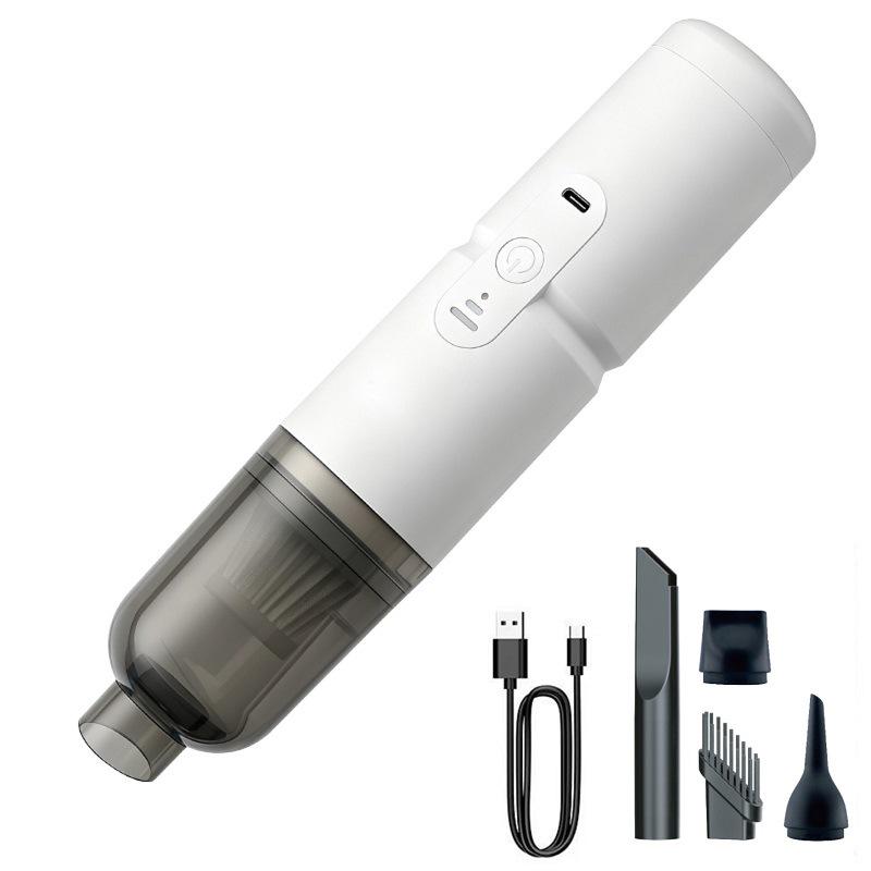 Wireless Mini Handheld Car Vacuum Cleaner with Mite Removal and Charging Capability