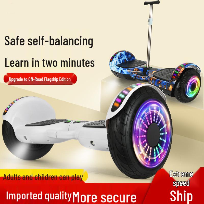 7-Inch Children's & Adults' Bluetooth Balance Scooter - Fast Electric Two-Wheeler