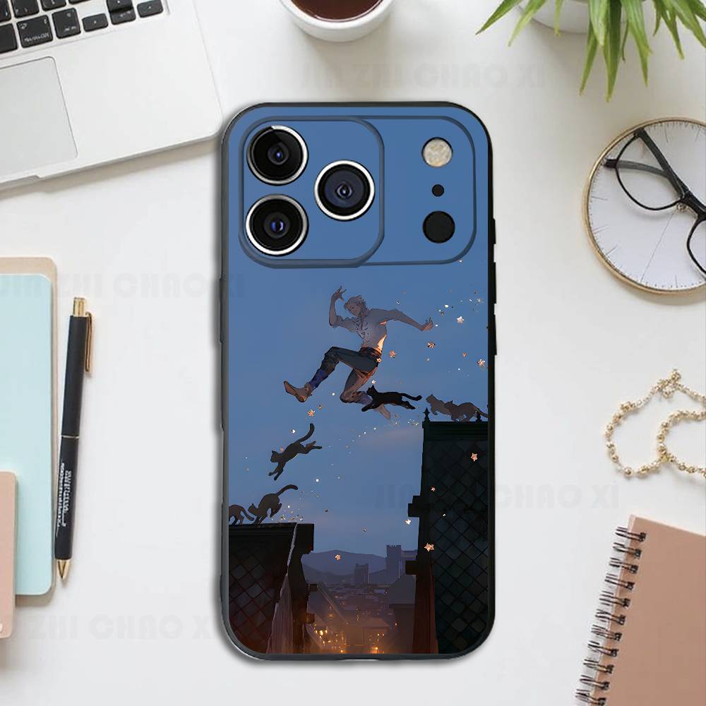

Baldur G-Gate Figure Astarion Game Silicone Soft Phone Case For IPhone17 16 15 14 13 12 11 Pro Max Plus X XR SE Cover iPhone13