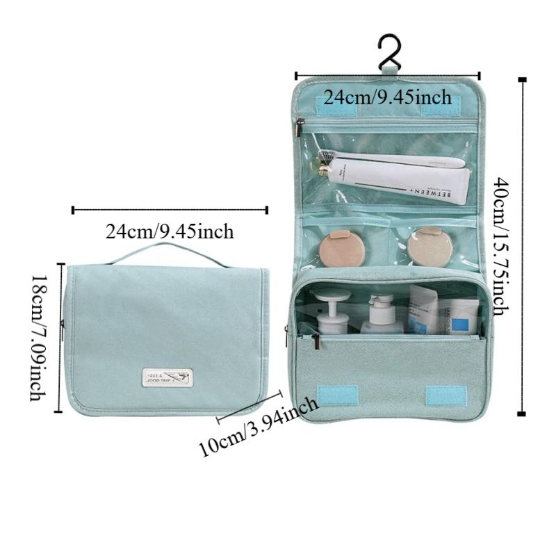 Waterproof Travel Toiletry Bag with Hook Makeup Bag INS Hanging Cosmetic Bag  Girls