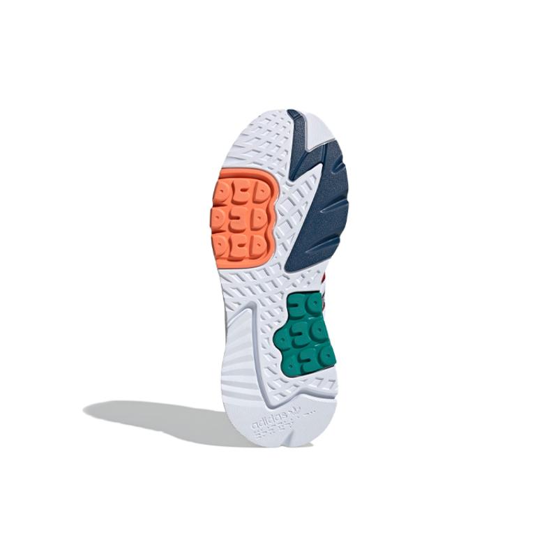 adidas Originals Nite Jogger Boost 'Grey Black Green' Sneakers FX3811