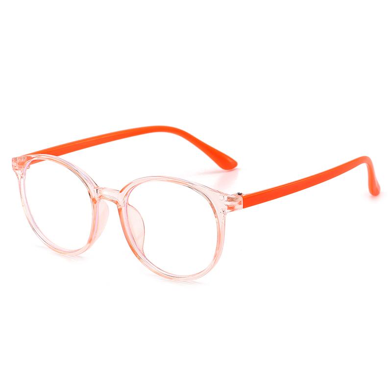 Blue Light Blocking Glasses Boy Girl Colorful Round Eyewear Party Travel Children Clear Anti Radiation Filter Glasses