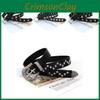 Belt Style Punk With Metal Whole Strip With Hole Design For Casual Womens