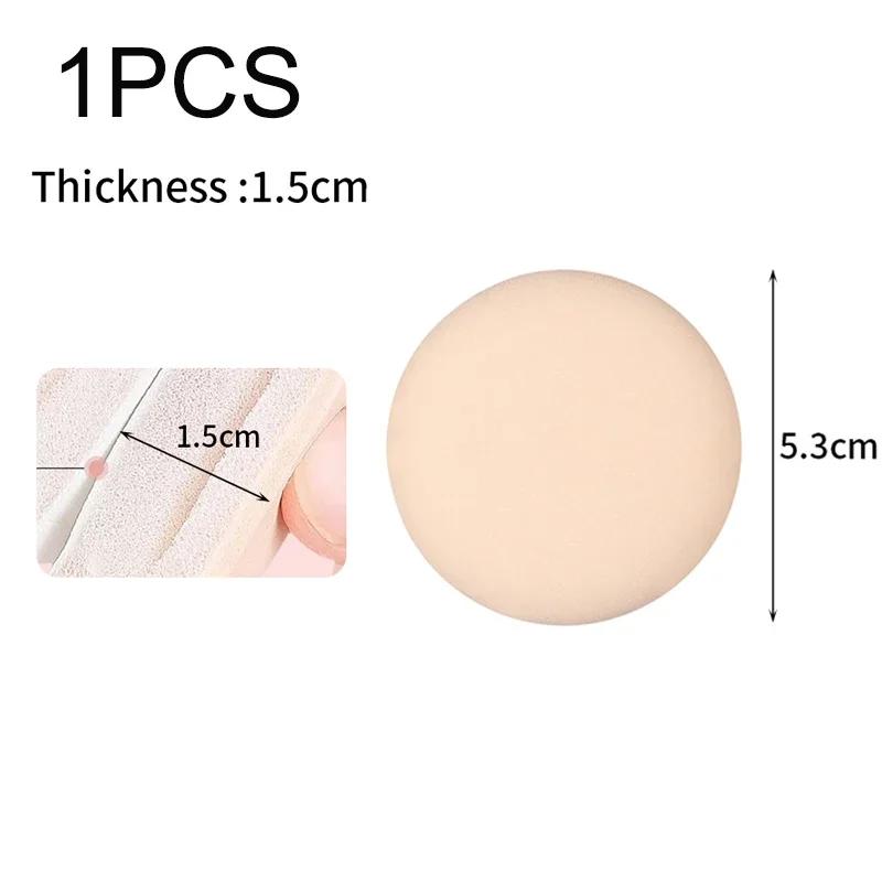 1-10 шт. Круглый Квадратный Треугольный Форма Спонж для макияжа Пуховка Сухое Влажное Двойного использования Мягкая Зефирная Подушечка для Воздушной Подушки Основы Пудра