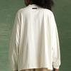 Fear of God Essentials Long-Sleeve Tee Cloud Dancer Men Tops Cream 125BT232011F