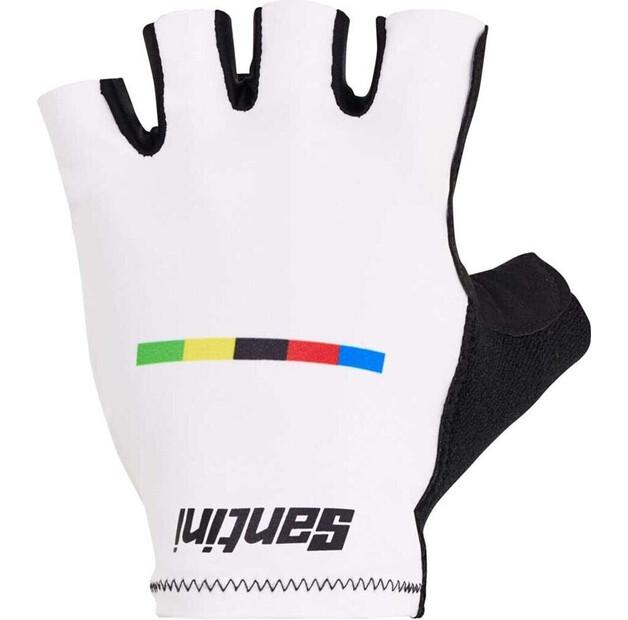 Велосипедные перчатки Santini UCI World Champion M