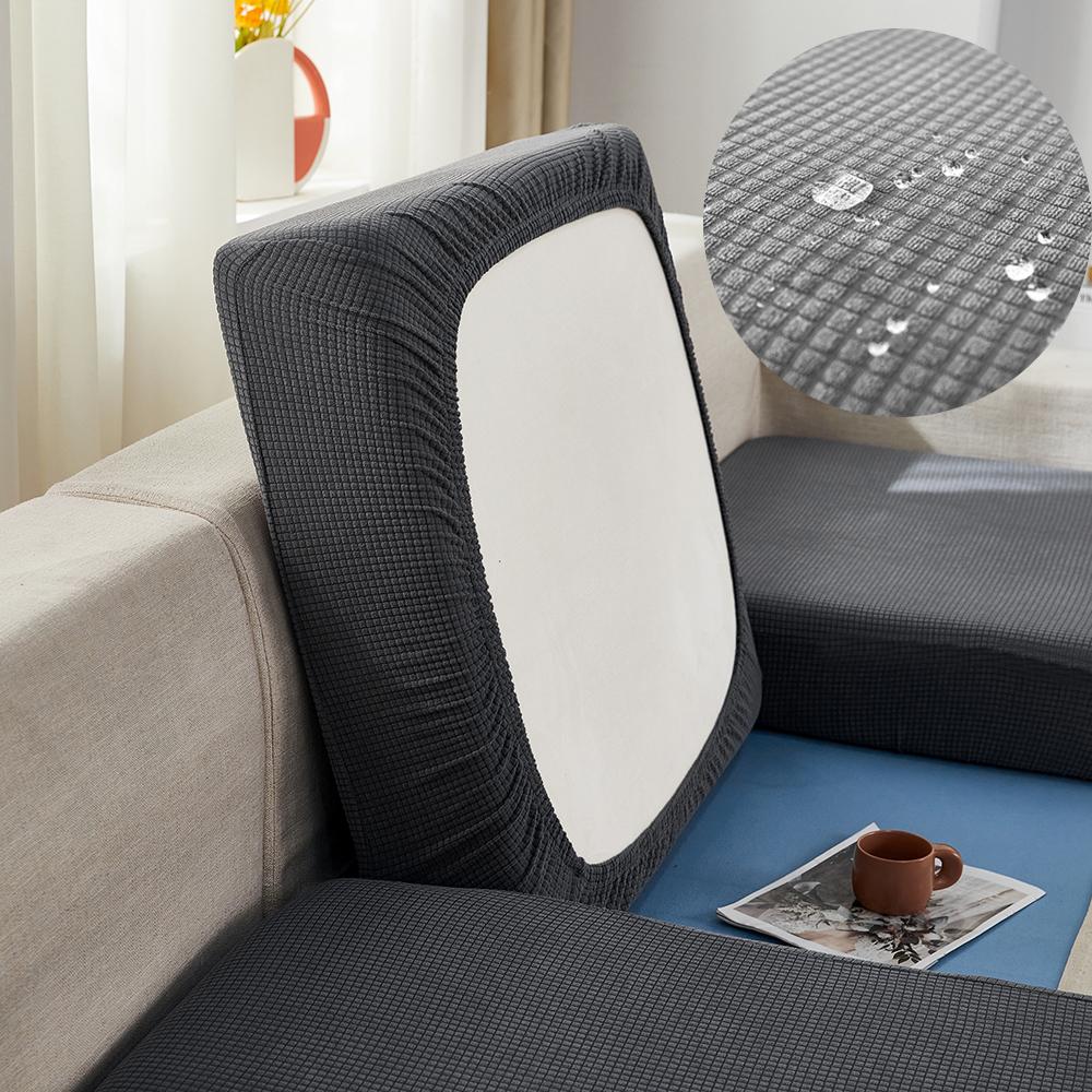 Husă de pernă de canapea impermeabilă de vară, elastică, individuală, în formă de L, huse de scaun pentru canapea, pentru canapele universale.