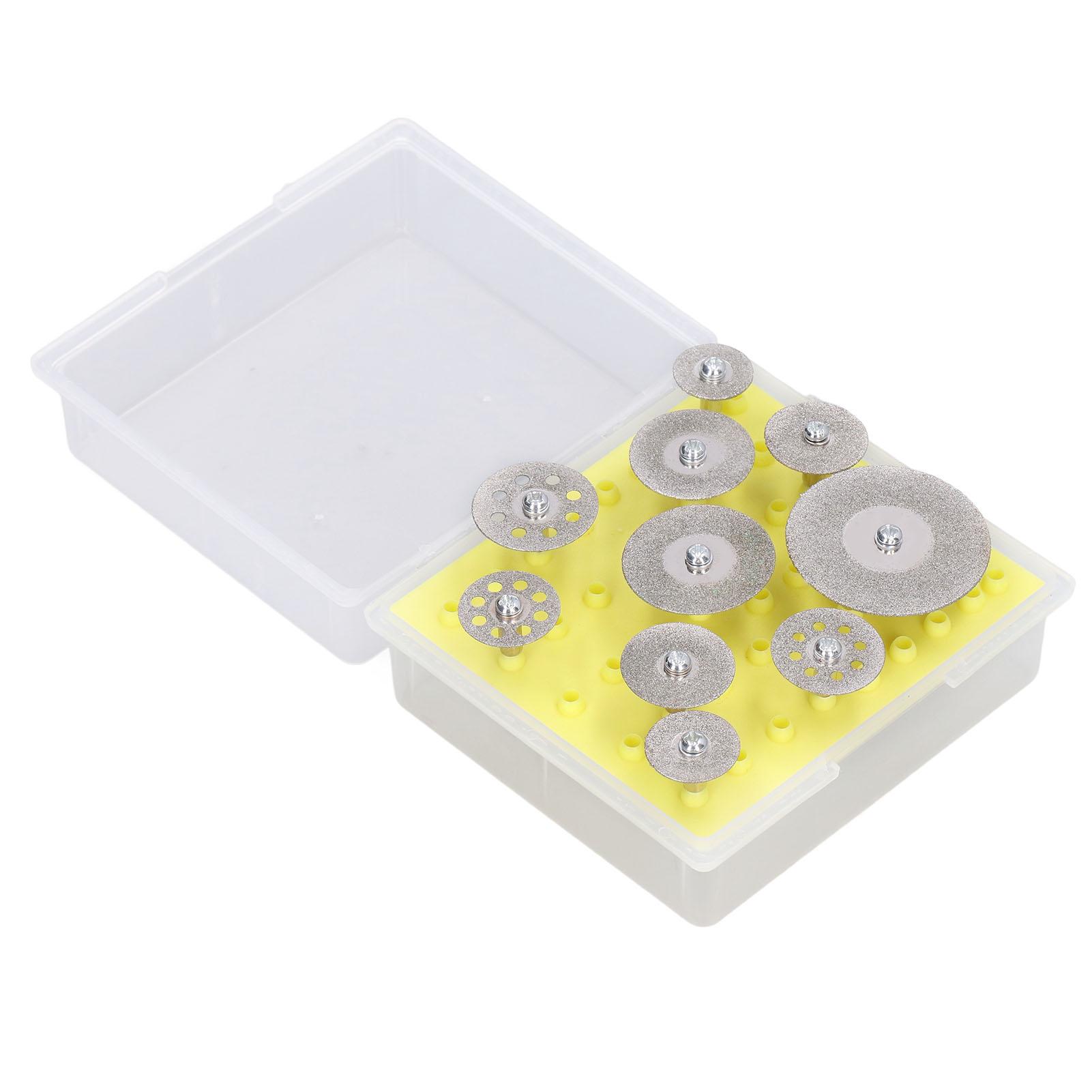 

Набор из 10 наждачных отрезных кругов, тонкие, острые, высокоточные, с хорошей производительностью, режущие принадлежности для