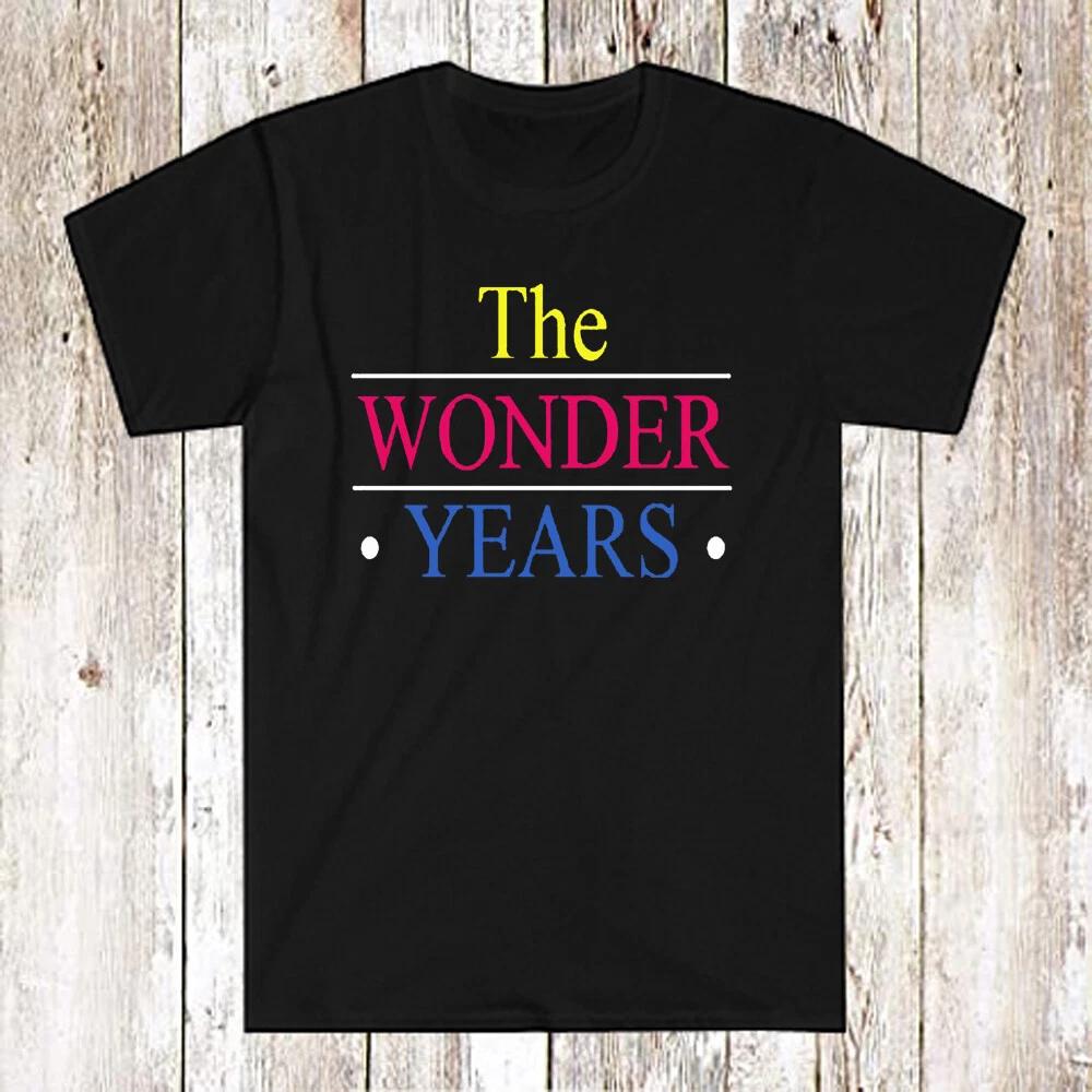 The Wonder Years Retro TV Show Men s Black Size S-5XL M