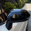 For Toyota Corolla 2019~UP Glossy black Side Door Rearview Mirror Cover Trim Cap