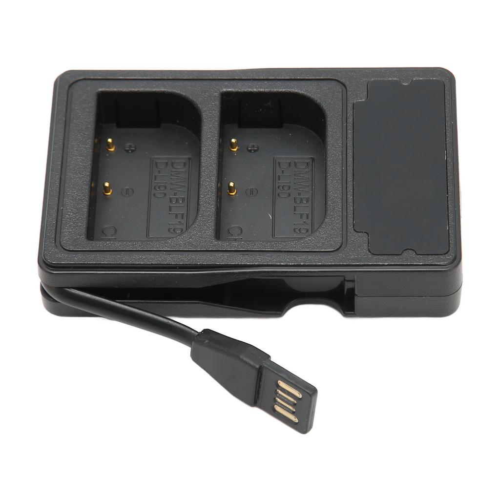Dual USB Camera Battery Charger for BLK22 BLF19 D LI90 for S5 GH6 DC S5K DC S5GK Gh 5 M2 Gh5ll Camer