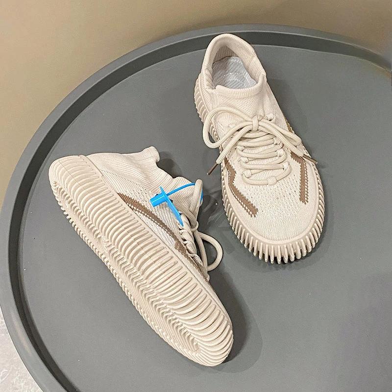 Fashion New In Fashion Lace Up Women's Shoes Spring Autumn Stylish 39 2025 Light Aesthetic Designer Luxury On Offer Y2k Ladies Footwear