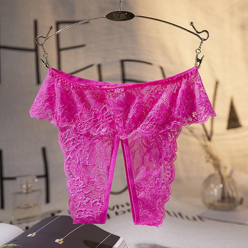 Underwear Erotic Underwear Women's Lace Sexy Panties Open Free Erotic Thong Panties
