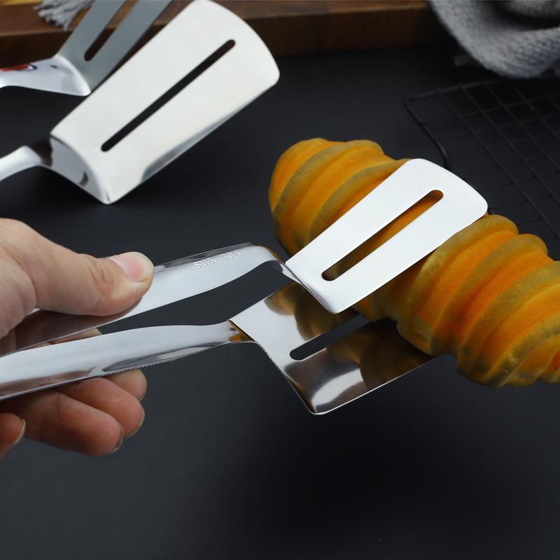 Multifunctional Stainless Steel Kitchen Shovel: Flip Pancakes, Fish, Steak, Pizza