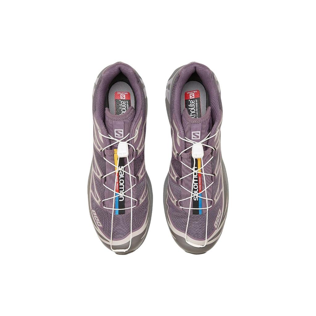SALOMON Xt-6 Mesh Non-Slip Durable Low-Top Outdoor Functional Shoes Men Shoes Purple 471363