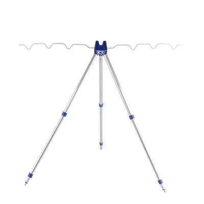 Fishing Rods Tripod Aluminium Alloy Retractable Fishing Rod Stand for Outdoor