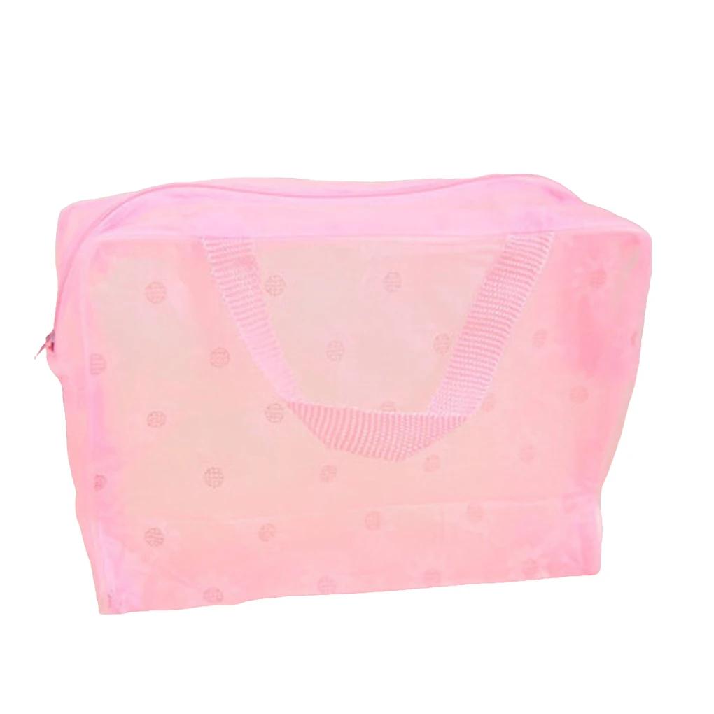 

3PC Transparent Waterproof Portable Makeup Bag Toiletry Travel Makeup Cosmetic Wash Toothbrush Pouch Organizer Storage Bag