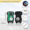Key Fob Replacement for 2015- Chevy Suburban Tahoe/ 15-20 GMC Yukon & Yukon XL Car Keyless Entry Remote Control,HYQ1AA,6 Buttons
