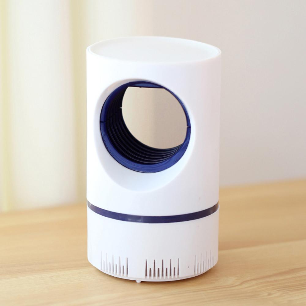 LED Elektrische Mückenvernichter Lampe Innen Außen Insektenfalle Kein Lärm Keine Strahlung USB Stromversorgung, Saugend
