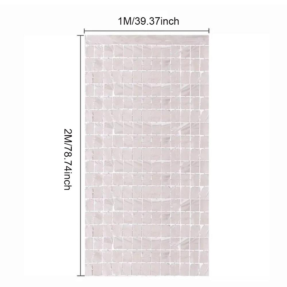 1pc Wedding Decor Sequin Glitter Curtain, Party Backdrop Decoration, Bachelor Party Birthday Party Supplies,Baby Shower